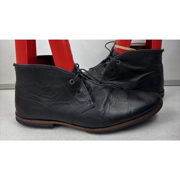 Timberland Boot Co Mens Wodehouse Chukka Boots Size 12 M Black Leather 75510 main image 11